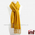 Famous Lady Plain Color Cashmere Cape Scarf